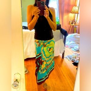 BCBG Silk Skirt